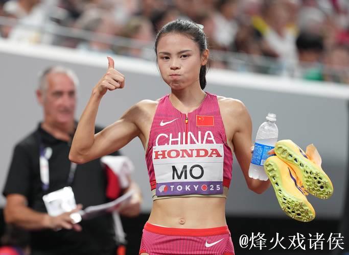 莫家蝶以54秒63位列小组第三 成功晋级女子400米栏世锦赛半决赛