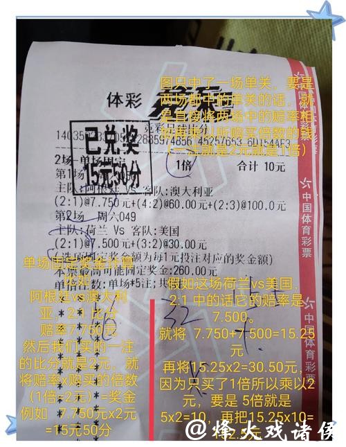 世界杯竞彩：如何正确分析比赛走势